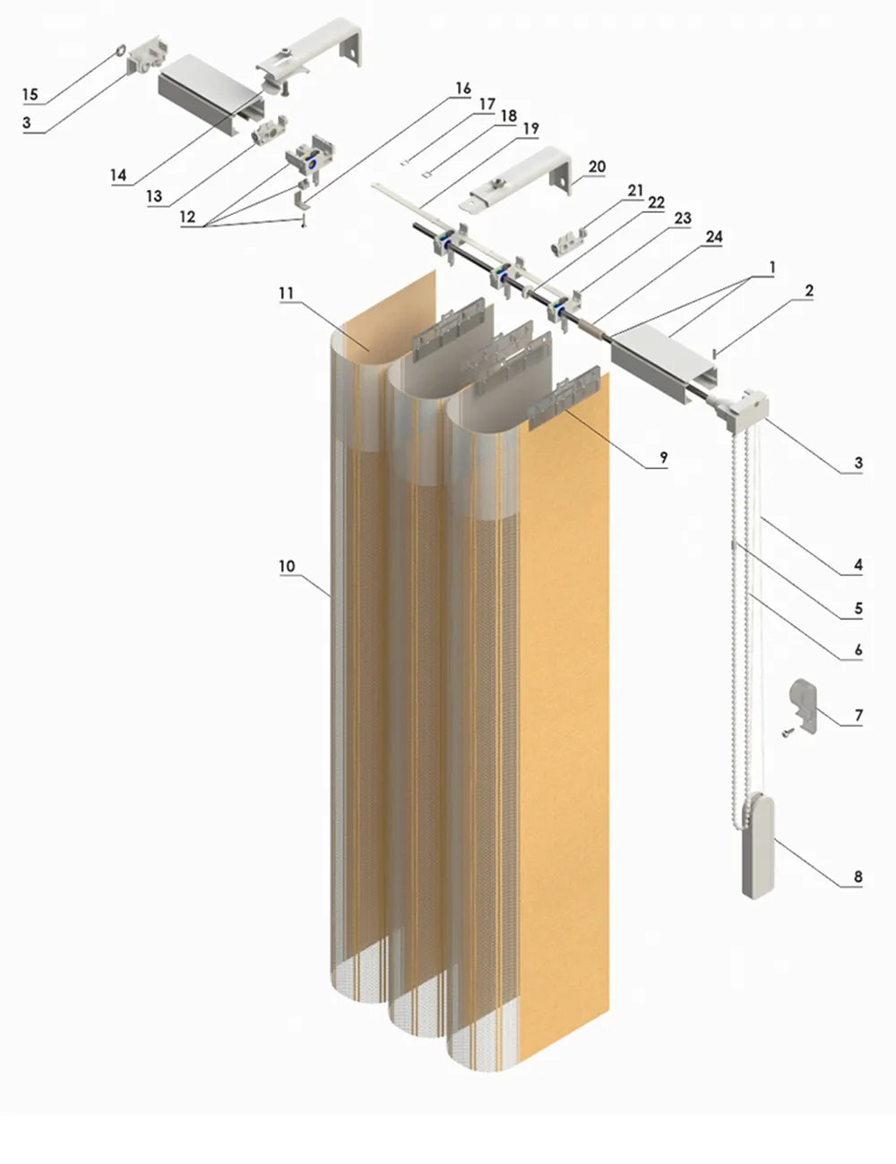 vertical blinds scheme